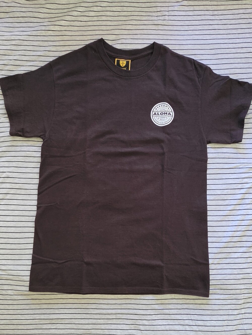 Fitted Hawaii Aloha Served Daily Tee